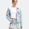 Balloon Denim Mini Skirt